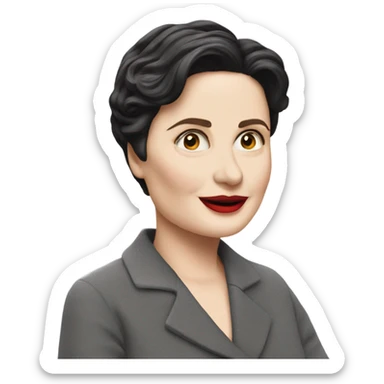 isabella rossellini actress sticker