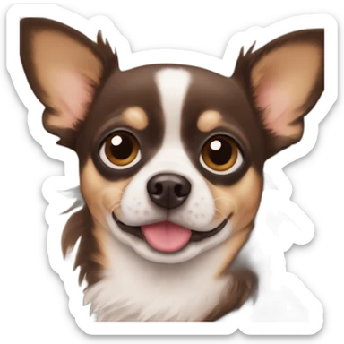 Chihuahua moka sticker