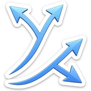 The word This with arrows pointing upwards sticker