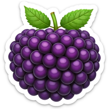 Blackberry sticker