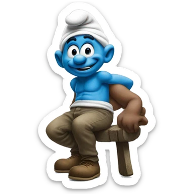 Smurfs sticker