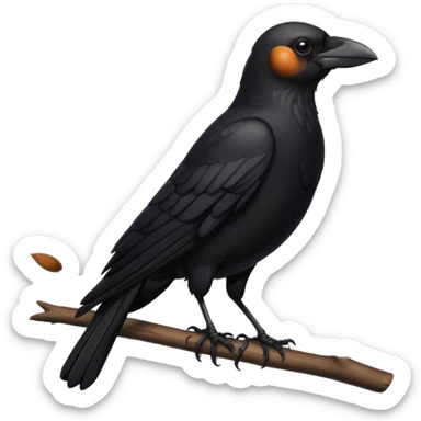 Crow of toulouse sticker