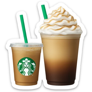 Starbucks drink sticker