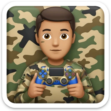 homme-avec-manette-ps4-camouflage sticker