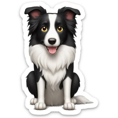 Border collie  sticker