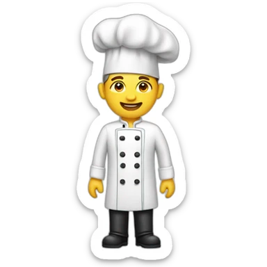 Chef cuisinier sticker