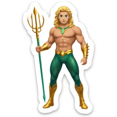 aquaman full body sticker