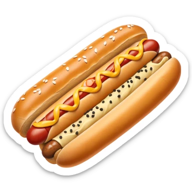 kolache. it's is a hotdog weiner inside bread. sticker