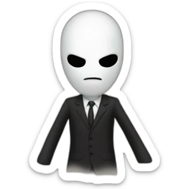 Slenderman sticker