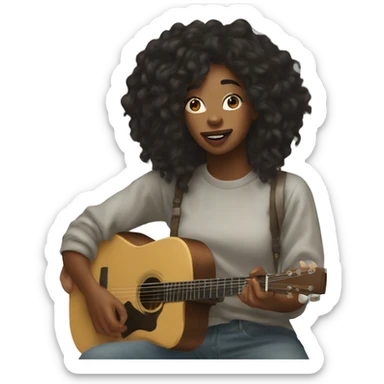 Sza singing sticker