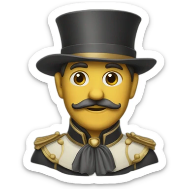Sir Crapautus sticker