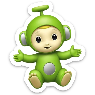 dipsy the teletbuby sticker