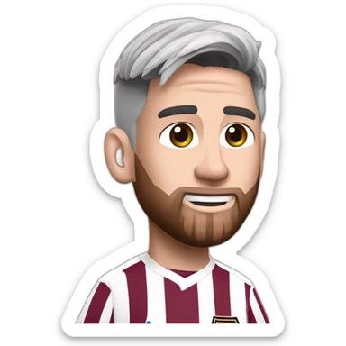 Messi pleure à l’inter Miami  sticker