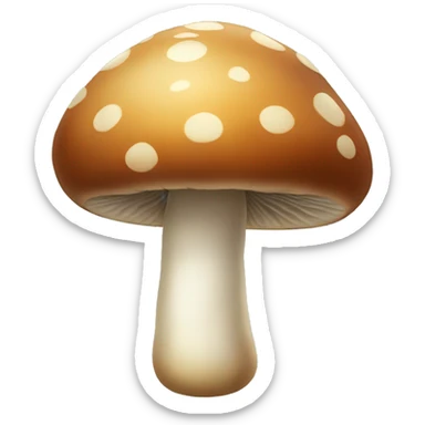 mushroom sticker