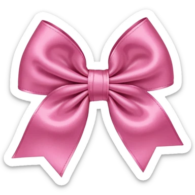 show me a hair bow pink  sticker