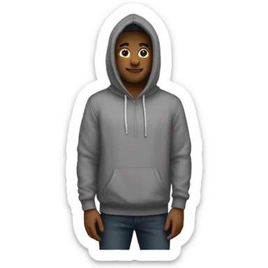York in a hoodie sticker
