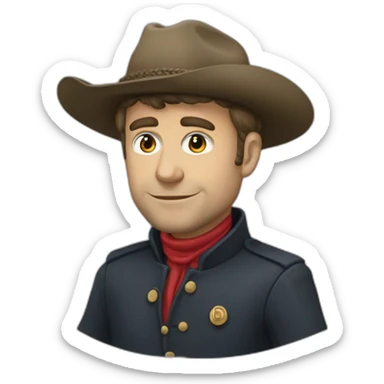Macron bobo gaucho sticker