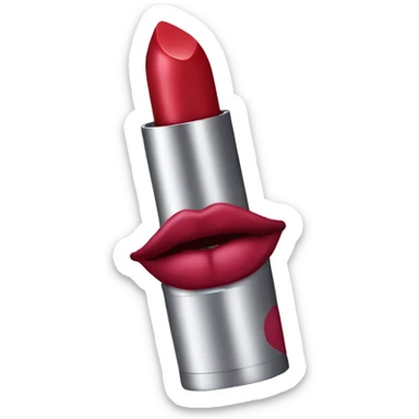 lipstick sticker