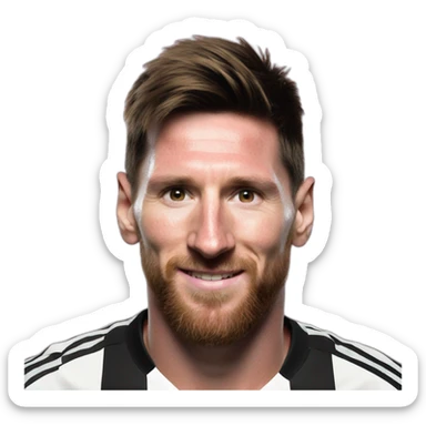 Messi in inter miami sticker