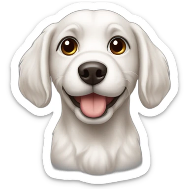 Dog malteser sticker