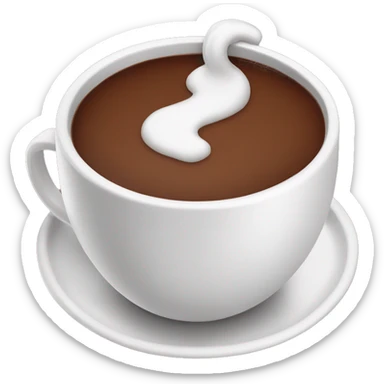 Chocolat chaud  sticker