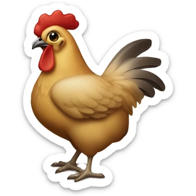 olive chicken morrocan sticker