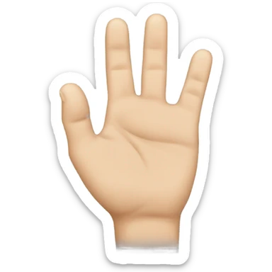 Agree in sign language sticker