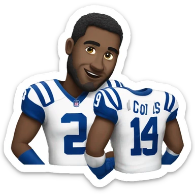 Indianapolis colts players sticker