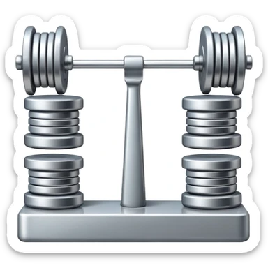 Market Scale Weights sticker