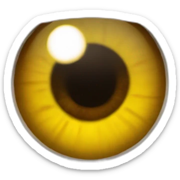 mujer con un ojo cerrado sticker