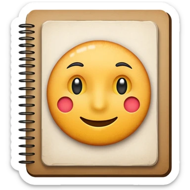 Sketchbook Page sticker