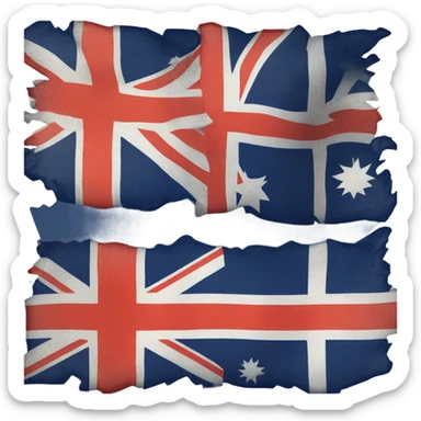 Australia flag sticker