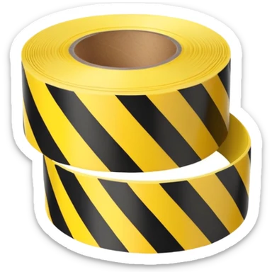 Hazard Tape sticker