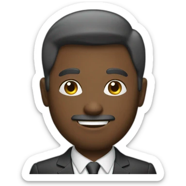 bussines man sticker