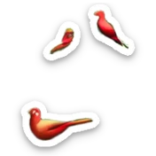 Cinematic Realistic Rainforest Emoji in a frame, Lush and vibrant, filled with towering trees, thick vines, and dense green foliage, sunlight filtering through the canopy above, creating dappled patches of light on the rich, diverse undergrowth. The air is heavy with moisture, with mist rising from the forest floor and distant calls of exotic birds and animals echoing through the trees. Soft glowing outline, capturing the essence of a thriving, untamed tropical paradise filled with life! sticker