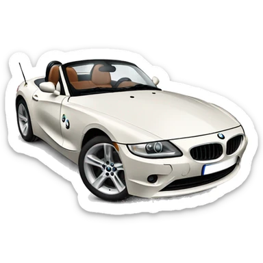 bmw z4 cabrio sticker