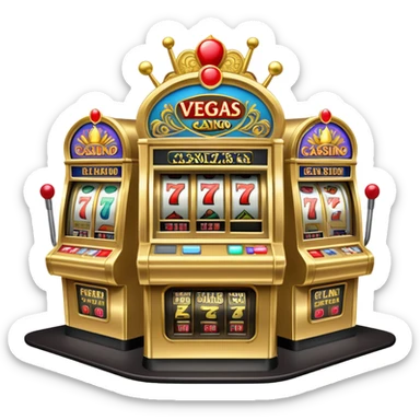 Vegas casino sticker