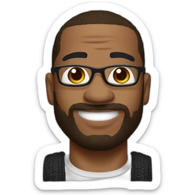 dwayne jhonson qui fait du tricot sticker