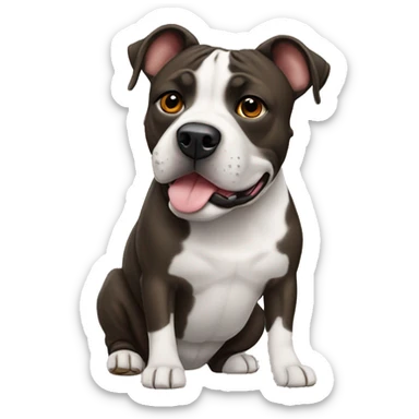 Staffordshire bullterrier sticker