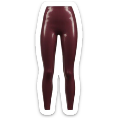 Latex leggings sticker