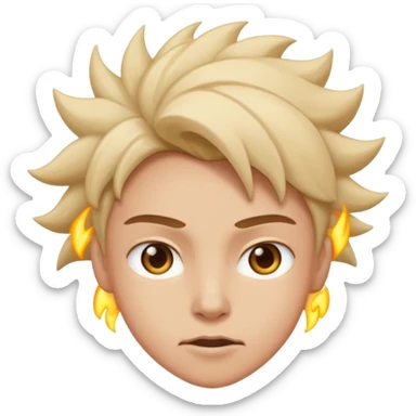 create a person emoji of Barcavibe is the superpower name Brings energy, momentum, and structure sticker