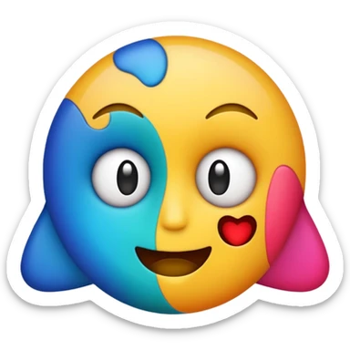 Make a weird emoji sticker