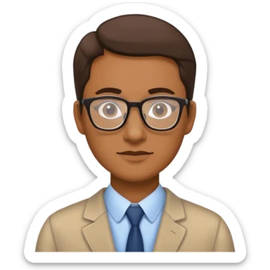 Geography teacher gooning sticker