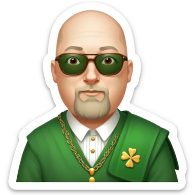 Wearing a Green Kilt sticker