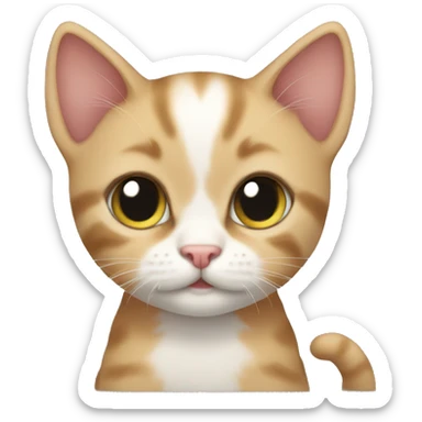 Kitten sticker