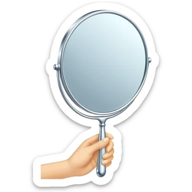 mirror handhold sticker