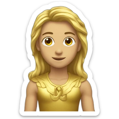 Cadena de oro sticker