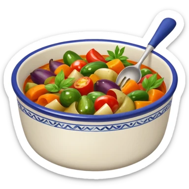 ratatouille dish sticker