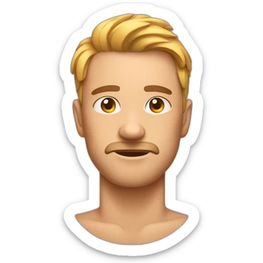 person sweats a lot sticker