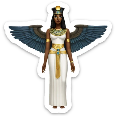 goddess isis sticker